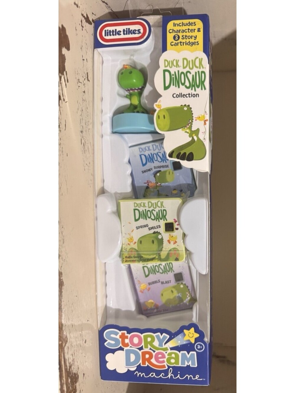 New Little Tikes Story Dream Machine Duck Duck Dinosaur Collection 3 Cartridges